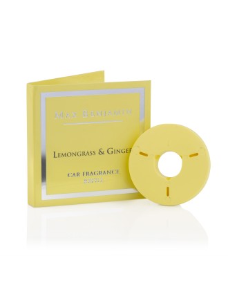 Rezerva pentru aromatizator de masina, Lemongrass Ginger, Car Fragrance- MAX BENJAMIN